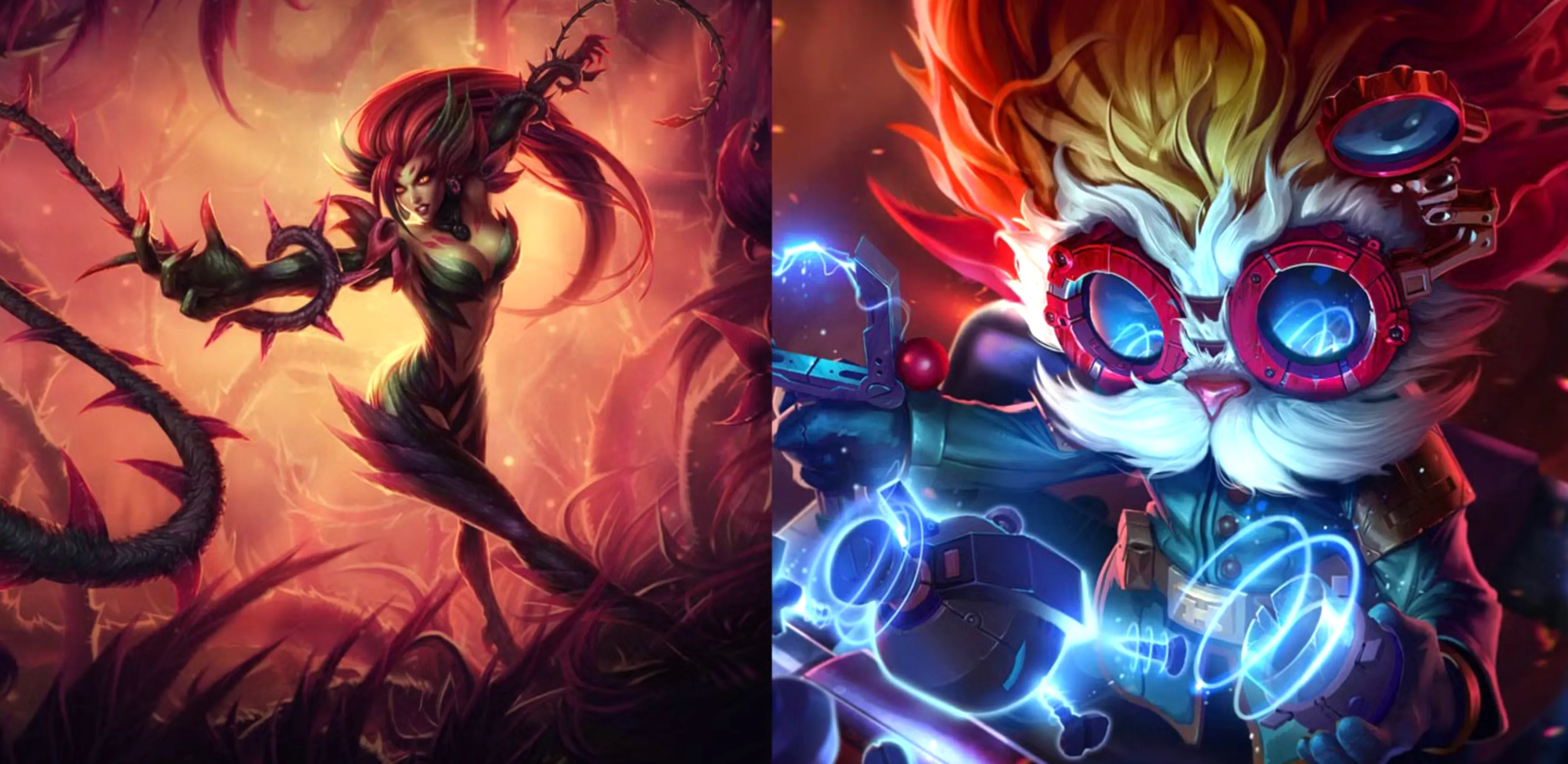 Zyra And Heimerdinger arena lol